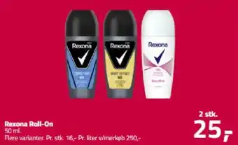 Fleggaard REXONA Roll-On tilbud