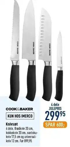 Imerco Knivsæt tilbud