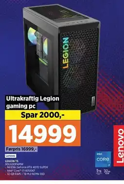 Power LENOVO LEGION T5 tilbud