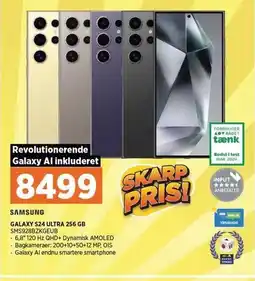 Power SAMSUNG GALAXY S24 ULTRA 256 GB tilbud