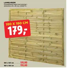 jem & fix Lamelhegn tilbud