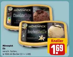 REWE DE Mövenpick Eis tilbud