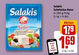 REWE DE SALAKIS Schafskäse Natur tilbud