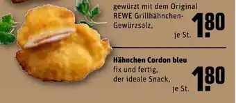 REWE Hähnchen Cordon Bleu tilbud