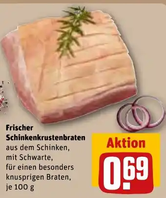 REWE Frischer Schinkenkrustenbraten tilbud