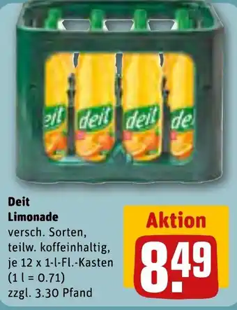 REWE DEIT Limonade tilbud