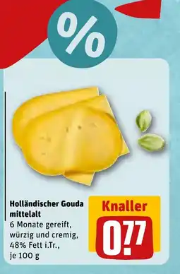 REWE DE Holländischer Gouda Mittelalt tilbud