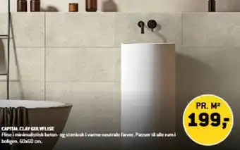 XL-BYG Capital Clay Gulvflise tilbud