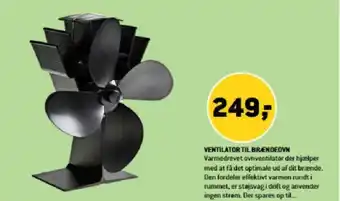 XL-BYG Ventilator Til Brendeovn tilbud