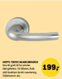XL-BYG Hoppe Tokyo Facadedørgreb tilbud