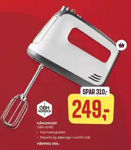 Skousen HÅNDMIXER tilbud