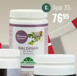 Helsam Baldrian og Humle tilbud