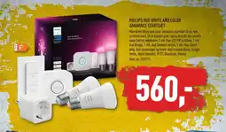 Johannes Fog PHILIPS HUE WHITE AND COLOR AMBIANCE STARTSÆT tilbud