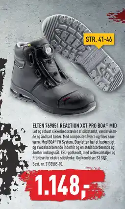 Johannes Fog ELTEN 769851 REACTION XXT PRO BOA tilbud