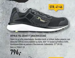 BRYNJE 904 GRAVITY SIKKERHEDSSKO