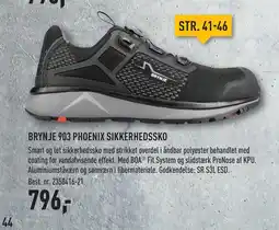 Johannes Fog BRYNJE 903 PHOENIX SIKKERHEDSSKO tilbud