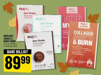 Løvbjerg NUPO DIET SHAKE EL. BOOST BURN tilbud