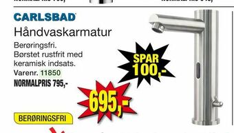 Harald Nyborg Håndvaskarmatur tilbud