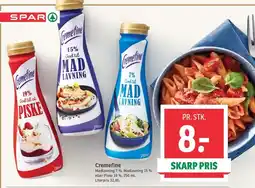 SPAR Cremefine tilbud
