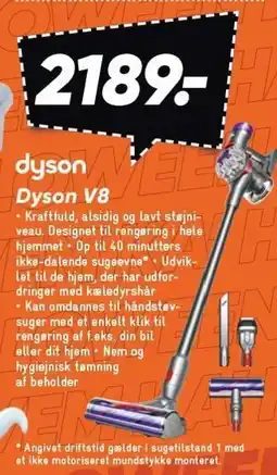 Bilka Dyson V8 tilbud