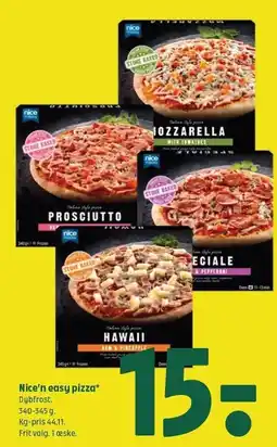 Nice'n easy pizza