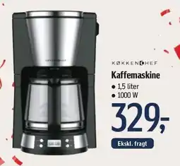 Føtex Køkkenchef Kaffemaskine tilbud