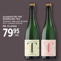 MENY ALKOHOLFRI THE SPARKLING TEA tilbud