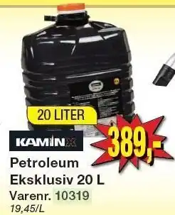 Harald Nyborg KAMINX Petroleum Eksklusiv 20 L tilbud