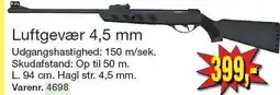 Harald Nyborg Luftgevær 4,5 mm tilbud