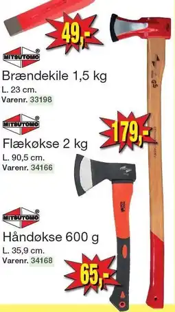 Harald Nyborg MITSUTOMO Flækøkse 2 kg tilbud