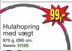 Harald Nyborg Hulahopring med vægt tilbud
