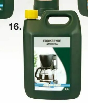 Harald Nyborg Eddikesyre 2,5 L tilbud
