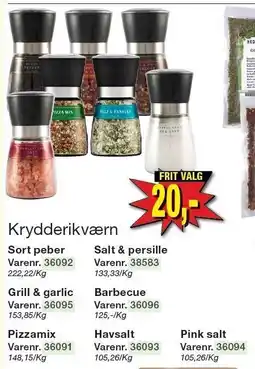 Harald Nyborg Krydderikværn tilbud
