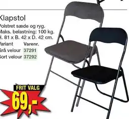Klapstol