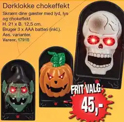 Harald Nyborg Dørklokke chokeffekt tilbud