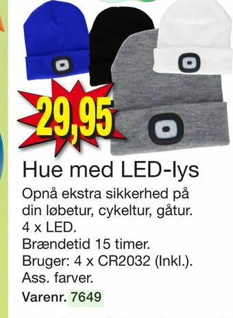 Harald Nyborg Hue med LED-lys tilbud