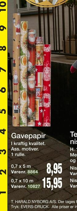 Harald Nyborg Gavepapir tilbud
