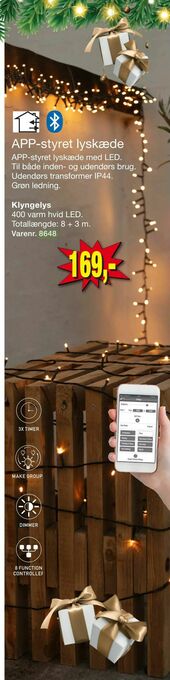 Harald Nyborg APP-styret lyskæde tilbud