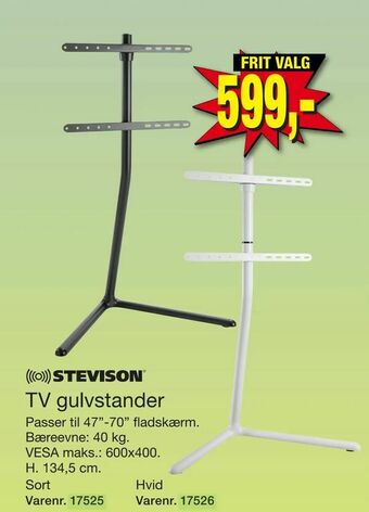 Harald Nyborg TV gulvstander tilbud