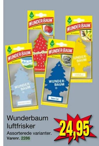 Harald Nyborg Wunderbaum luftfrisker tilbud