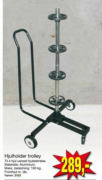 Harald Nyborg Hjulholder trolley tilbud