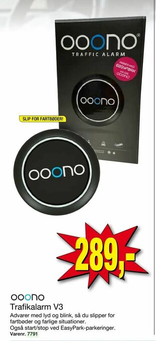 Harald Nyborg Trafikalarm V3 tilbud