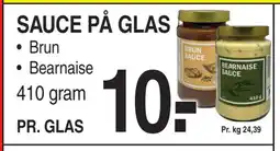 SAUCE PÅ GLAS