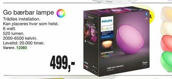 Harald Nyborg Go bærbar lampe tilbud