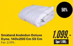 My Home Småland Andedun Deluxe Dyne tilbud