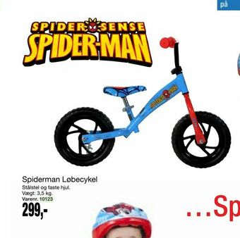 Harald Nyborg Spiderman Løbecykel tilbud