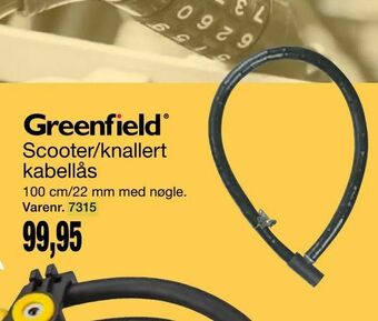 Harald Nyborg Scooter/knallert kabellås tilbud