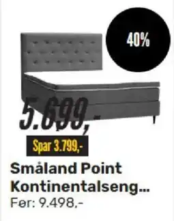 My Home Småland Point Kontinentalseng tilbud