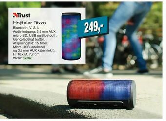 Harald Nyborg Højttaler Dixxo tilbud