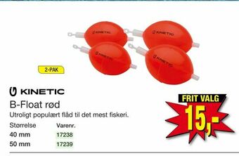 Harald Nyborg B-Float rød tilbud